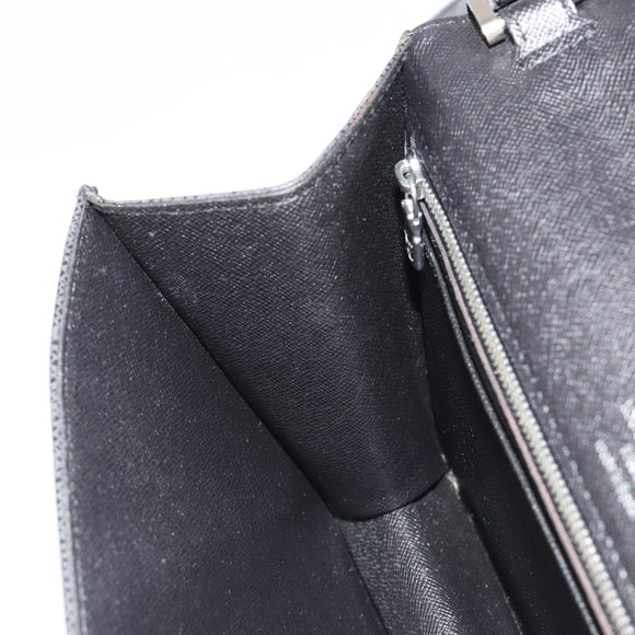 LOUIS VUITTON Taiga Selenga Clutch Bag Ardoise M30782 LV Auth 188362A