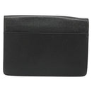 LOUIS VUITTON Taiga Selenga Clutch Bag Ardoise M30782 LV Auth 188362A-2