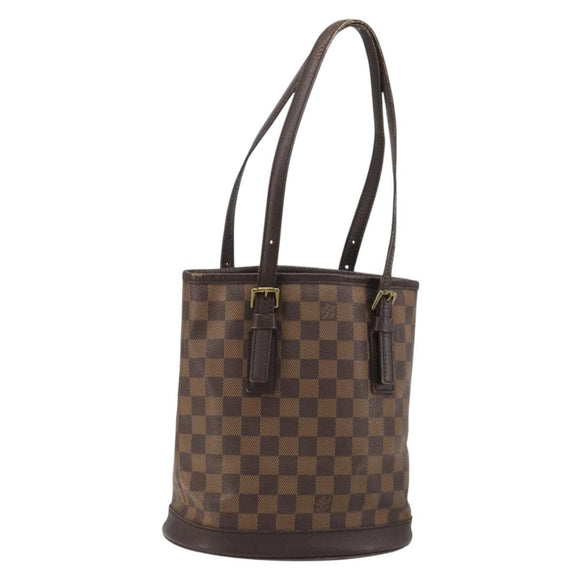 LOUIS VUITTON Damier Ebene Marais Shoulder Bag N42240 LV Auth 188364