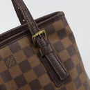 LOUIS VUITTON Damier Ebene Marais Shoulder Bag N42240 LV Auth 188364-9