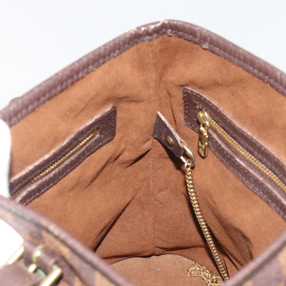 LOUIS VUITTON Damier Ebene Marais Shoulder Bag N42240 LV Auth 188364