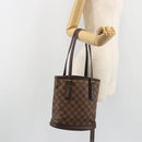 LOUIS VUITTON Damier Ebene Marais Shoulder Bag N42240 LV Auth 188364-25