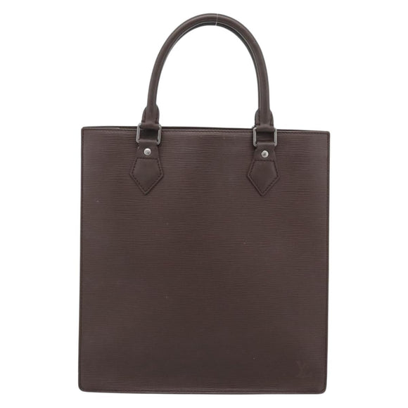 LOUIS VUITTON Epi Sac Plat PM Hand Bag Mocha M5274D LV Auth 188365A