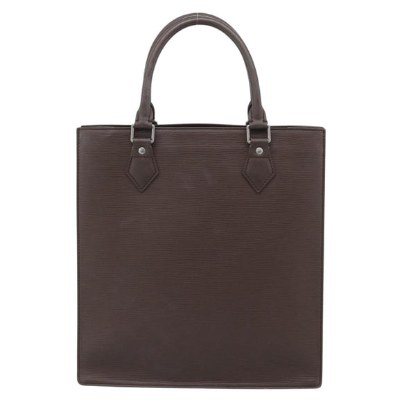 LOUIS VUITTON Epi Sac Plat PM Hand Bag Mocha M5274D LV Auth 188365A