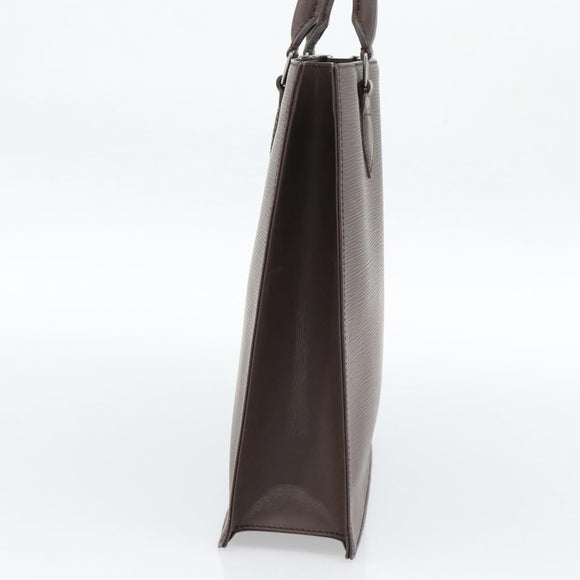 LOUIS VUITTON Epi Sac Plat PM Hand Bag Mocha M5274D LV Auth 188365A