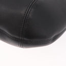 Coach Tote Bag Leather Black Gold Auth 188367-16