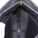 Coach Tote Bag Leather Black Gold Auth 188367-17
