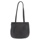 Coach Tote Bag Leather Black Gold Auth 188367-13