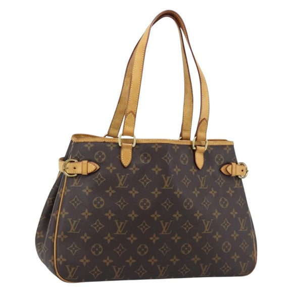 LOUIS VUITTON Monogram Batignolles Horizontal Tote Bag M51154 LV Auth 188370