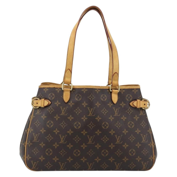 LOUIS VUITTON Monogram Batignolles Horizontal Tote Bag M51154 LV Auth 188370