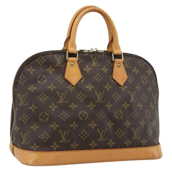 LOUIS VUITTON Monogram Alma Hand Bag M51130 LV Auth 188374