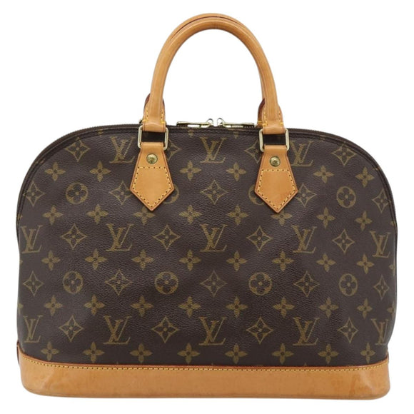 LOUIS VUITTON Monogram Alma Hand Bag M51130 LV Auth 188374