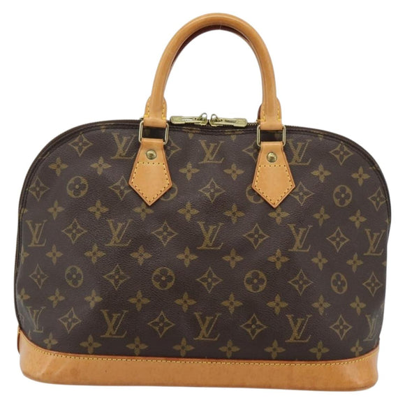 LOUIS VUITTON Monogram Alma Hand Bag M51130 LV Auth 188374
