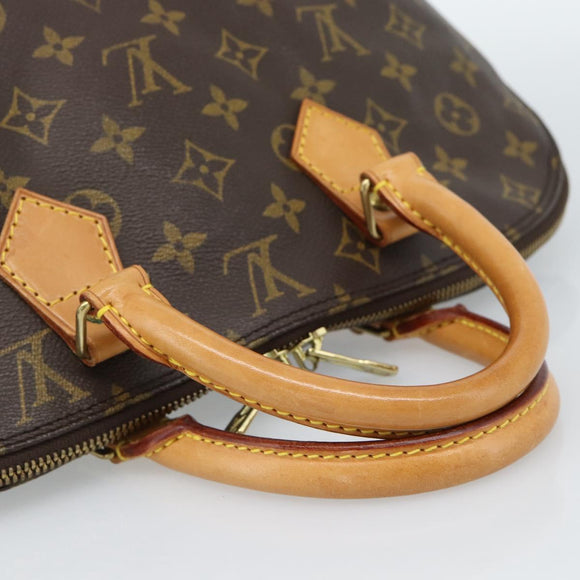 LOUIS VUITTON Monogram Alma Hand Bag M51130 LV Auth 188374