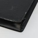 LOUIS VUITTON Epi Sac Plat Hand Bag Black M59082 LV Auth 188379-9