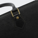 LOUIS VUITTON Epi Sac Plat Hand Bag Black M59082 LV Auth 188379-18