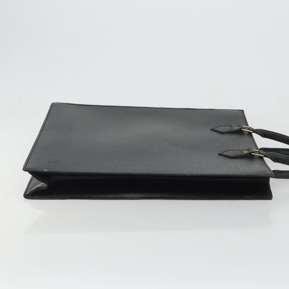 LOUIS VUITTON Epi Sac Plat Hand Bag Black M59082 LV Auth 188379