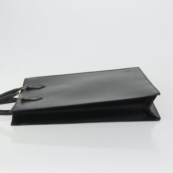 LOUIS VUITTON Epi Sac Plat Hand Bag Black M59082 LV Auth 188379
