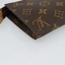 LOUIS VUITTON Monogram Bucket GM Accessory Pouch LV Auth 188381-16