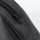 Christian Dior Trotter Canvas Hand Bag PVC Black Gold Auth 188382-17