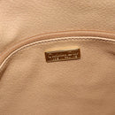 Christian Dior Trotter Canvas Hand Bag PVC Black Gold Auth 188382-18