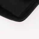 Christian Dior Trotter Canvas Waist Bag Black Silver Auth 188383V-15