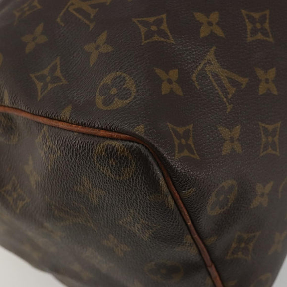 LOUIS VUITTON Monogram Speedy 35 Hand Bag M41524 LV Auth 188396A