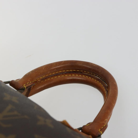 LOUIS VUITTON Monogram Speedy 35 Hand Bag M41524 LV Auth 188396A