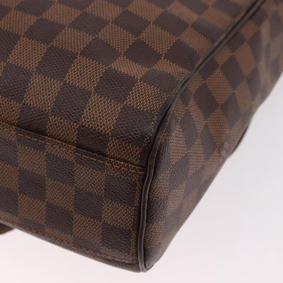 LOUIS VUITTON Damier Ebene Bastille Shoulder Bag N45258 LV Auth 188400