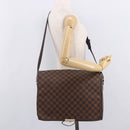 LOUIS VUITTON Damier Ebene Bastille Shoulder Bag N45258 LV Auth 188400-27