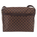 LOUIS VUITTON Damier Ebene Bastille Shoulder Bag N45258 LV Auth 188400-2