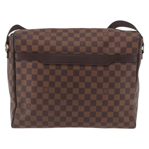 LOUIS VUITTON Damier Ebene Bastille Shoulder Bag N45258 LV Auth 188400