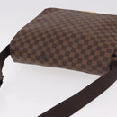 LOUIS VUITTON Damier Ebene Bastille Shoulder Bag N45258 LV Auth 188400-6