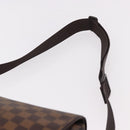 LOUIS VUITTON Damier Ebene Bastille Shoulder Bag N45258 LV Auth 188400-14