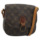 LOUIS VUITTON Monogram Saint Cloud MM Shoulder Bag M51243 LV Auth 188402-1