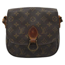LOUIS VUITTON Monogram Saint Cloud MM Shoulder Bag M51243 LV Auth 188402-13