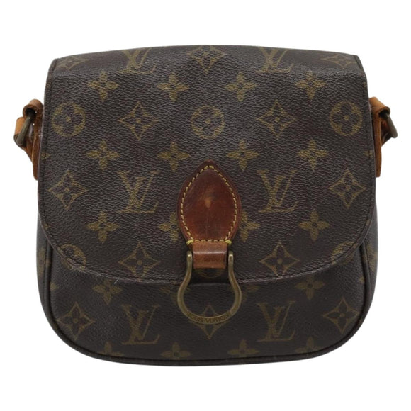 LOUIS VUITTON Monogram Saint Cloud MM Shoulder Bag M51243 LV Auth 188402