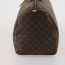 LOUIS VUITTON Monogram Keepall 55 Boston Bag M41424 LV Auth 188403V-3
