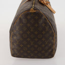 LOUIS VUITTON Monogram Keepall 55 Boston Bag M41424 LV Auth 188403V-4