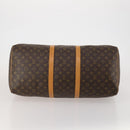 LOUIS VUITTON Monogram Keepall 55 Boston Bag M41424 LV Auth 188403V-5