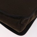 Miu Miu Shoulder Bag Suede Brown Auth 188406-17