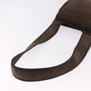 Miu Miu Shoulder Bag Suede Brown Auth 188406-7