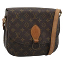 LOUIS VUITTON Monogram Saint Cloud GM Shoulder Bag M51242 LV Auth 188412-1