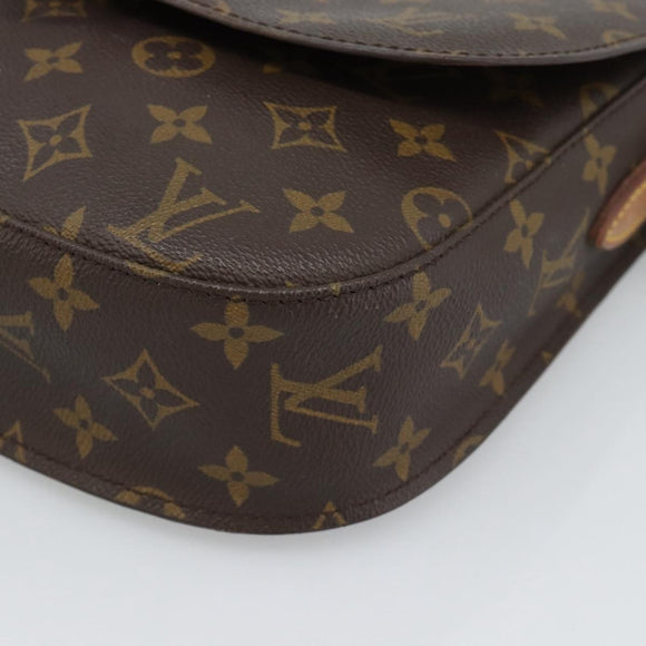 LOUIS VUITTON Monogram Saint Cloud GM Shoulder Bag M51242 LV Auth 188412