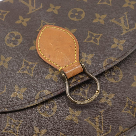 LOUIS VUITTON Monogram Saint Cloud GM Shoulder Bag M51242 LV Auth 188412