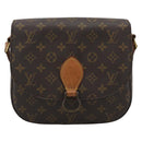 LOUIS VUITTON Monogram Saint Cloud GM Shoulder Bag M51242 LV Auth 188412-13
