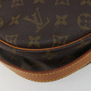 LOUIS VUITTON Monogram Jeune Fille GM Shoulder Bag M51225 LV Auth 188419-15