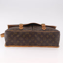 LOUIS VUITTON Monogram Gibeciere GM Shoulder Bag M42246 LV Auth 188421-10