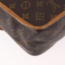 LOUIS VUITTON Monogram Gibeciere GM Shoulder Bag M42246 LV Auth 188421-13