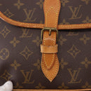 LOUIS VUITTON Monogram Gibeciere GM Shoulder Bag M42246 LV Auth 188421-15